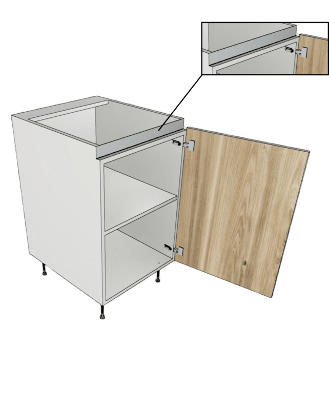 BASE PULL OUT CABINET 1 DOOR