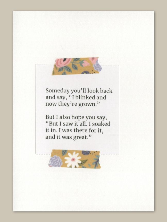 Quote Card Blinked