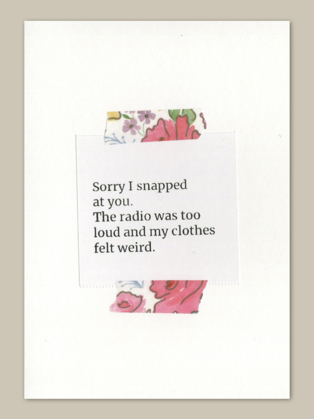 Quote Card Snapped