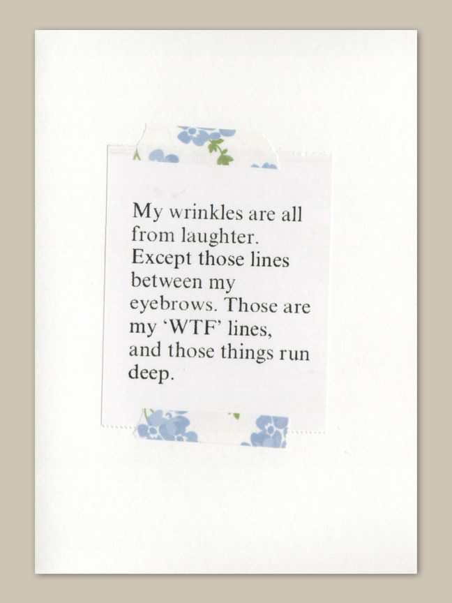 Quote Card Wrinkles