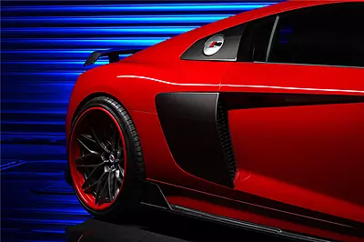 Audi R8 Coupe & Spyder IMPII Style Carbon Fiber Side Door Blades | Performance Overlay Upgrade Audi R8 Coupe & Spyder IMPII Style Carbon Fiber Side Door Blades | Performance Overlay Upgrade