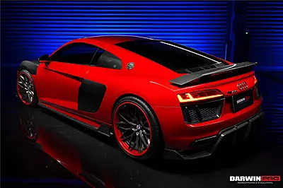 Audi R8 Coupe & Spyder IMPII Style Carbon Fiber Side Door Blades | Performance Overlay Upgrade Audi R8 Coupe & Spyder IMPII Style Carbon Fiber Side Door Blades | Performance Overlay Upgrade