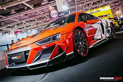 Audi R8 Coupe & Spyder IMPII Style Full Wide Body Kit | Carbon Fiber Fender Flare Conversion Audi R8 Coupe & Spyder IMPII Style Full Wide Body Kit | Carbon Fiber Fender Flare Conversion
