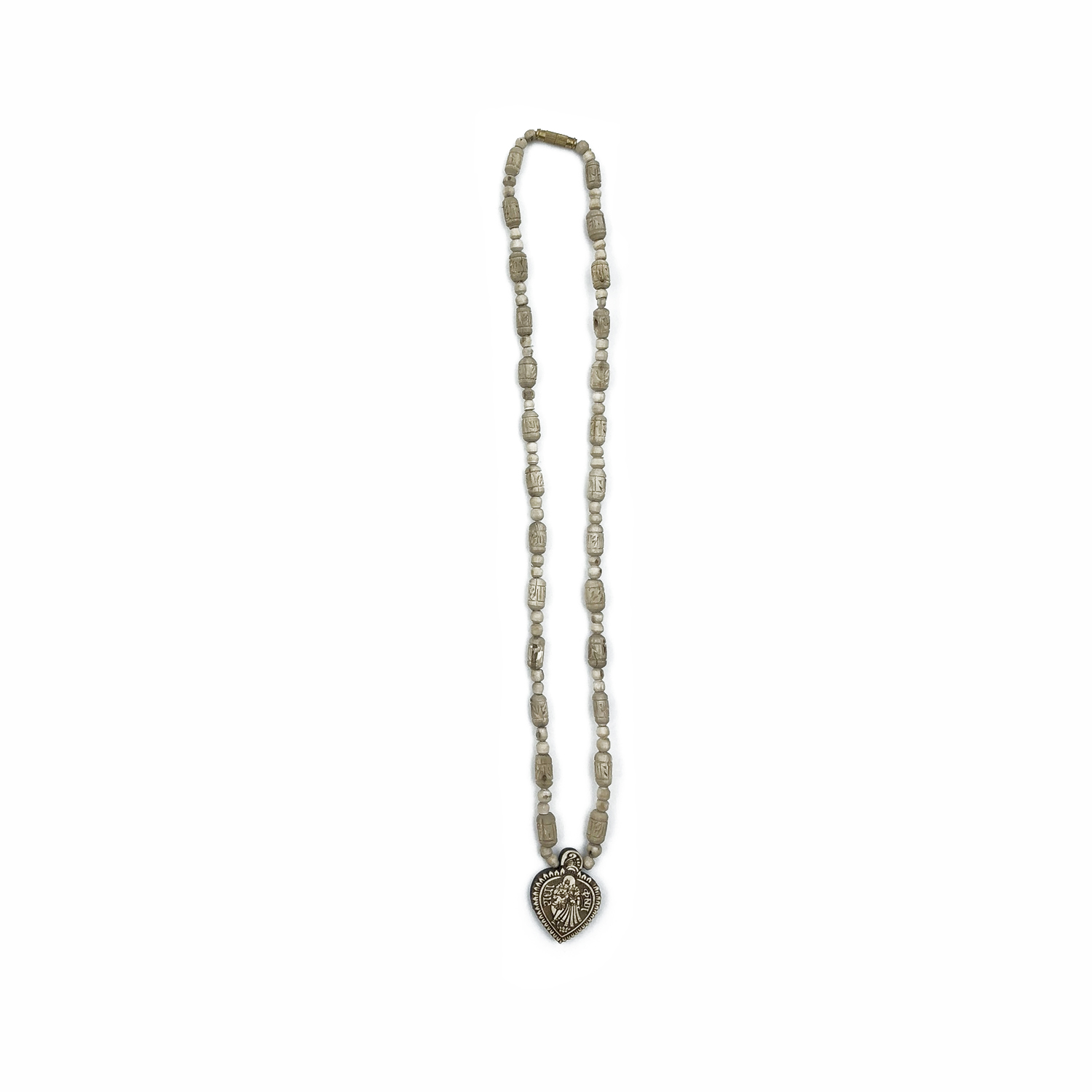 Tulsi Mala Radha Engraved over Beads with Radha Krishna Handicraft Pandent Tulsi Mala Radha Engraved over Beads with Radha Krishna Handicraft Pandent