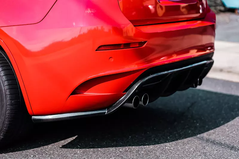 2009–2014 BMW E71 X6M VS Style Carbon Fiber Rear Diffuser