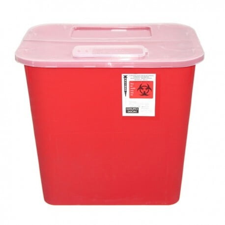 Recolector Punzocortantes Rojo 30 L Recolector Punzocortantes Rojo 30 L