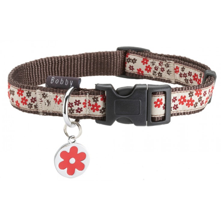 BOBBY FLOWER COLLAR - RED BOBBY FLOWER COLLAR - RED
