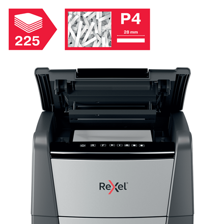 SHREDDER REXEL OPTIMUM AUTOFEED+ 225X SHREDDER REXEL OPTIMUM AUTOFEED+ 225X