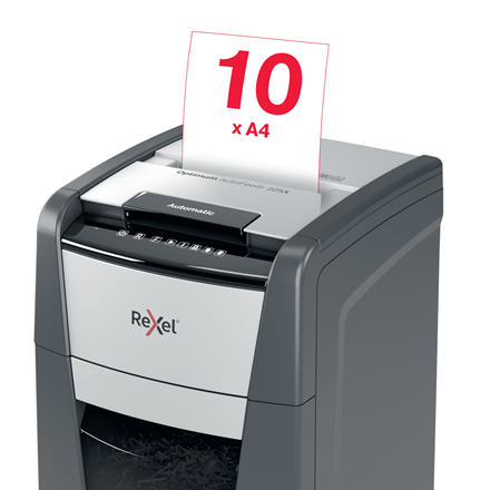 SHREDDER REXEL OPTIMUM AUTOFEED+ 225X SHREDDER REXEL OPTIMUM AUTOFEED+ 225X