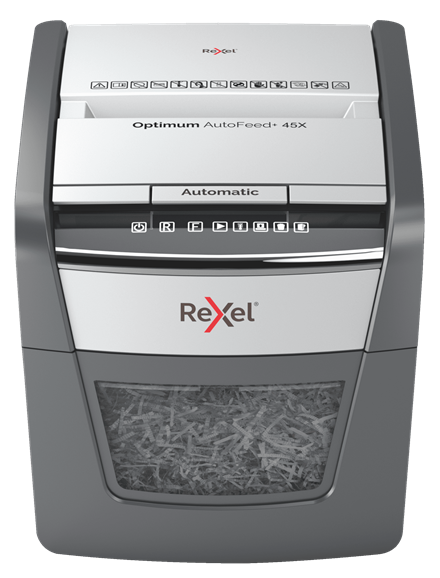 SHREDDER REXEL OPTIMUM AUTOFEED 45X SHREDDER REXEL OPTIMUM AUTOFEED 45X