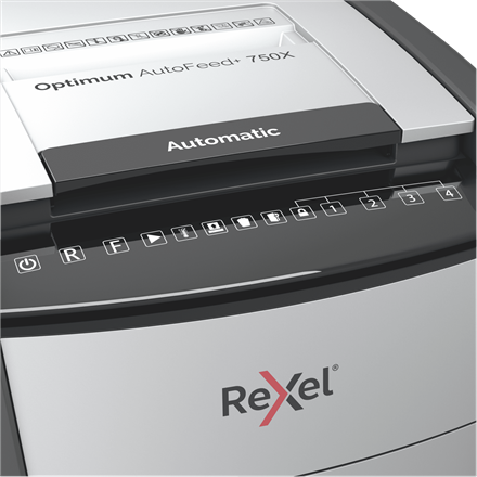 REXEL SHREDDER OPTIMUM AUTOFEED+ 750X REXEL SHREDDER OPTIMUM AUTOFEED+ 750X