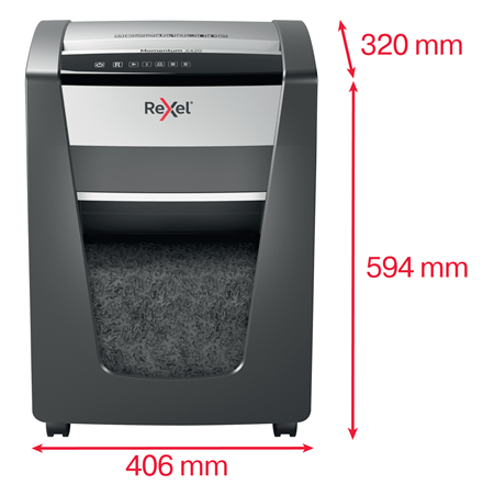 SHREDDER REXEL MOMENTUM X420 C/CUT 20SHTS