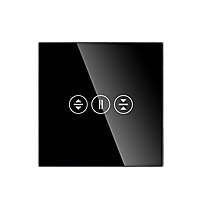 ZigBee Roller Shutter Switch - Black