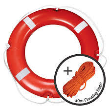 Ring Buoy with Floating Rope Ring Buoy with Floating Rope