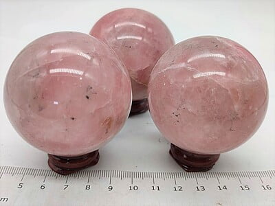 Rose Quartz Sphere (India)
