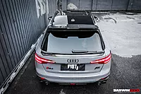 2017–2024 Audi RS4 B9 & B9.5 BKSS Style Carbon Fiber Roof Spoiler | Performance & Aero Upgrade