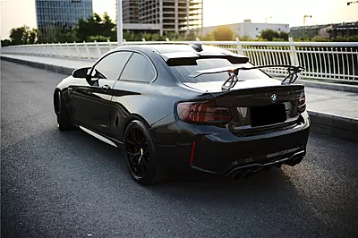 BMW M2 F87 & 2 Series F22 VR Style Carbon Fiber Roof Spoiler | 2014–2021