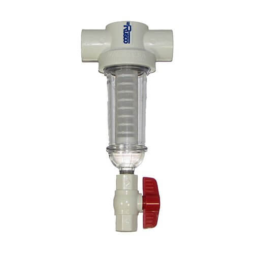 Rusco 1" Spin-Down Filter – 100 Mesh Polyester Screen (1-100-F) Rusco 1" Spin-Down Filter – 100 Mesh Polyester Screen (1-100-F)
