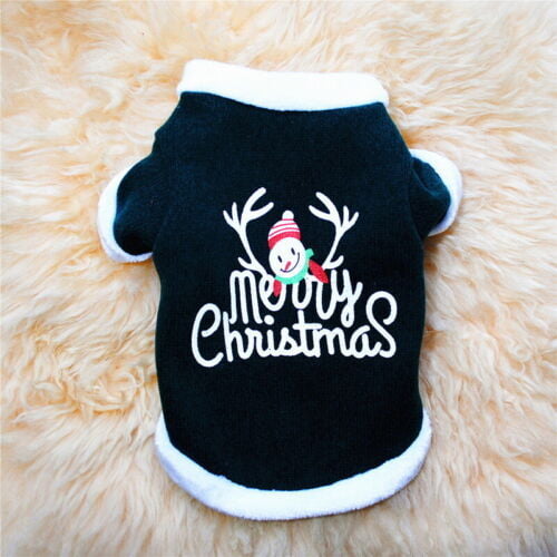 PETS CHRISTMAS SWEATER COAT - GREEN - S PETS CHRISTMAS SWEATER COAT - GREEN - S