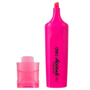 DELI S621 ACCENT HIGHLIGHTER - PINK DELI S621 ACCENT HIGHLIGHTER - PINK