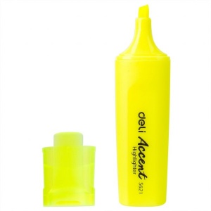 DELI S621 ACCENT HIGHLIGHTER - YELLOW DELI S621 ACCENT HIGHLIGHTER - YELLOW
