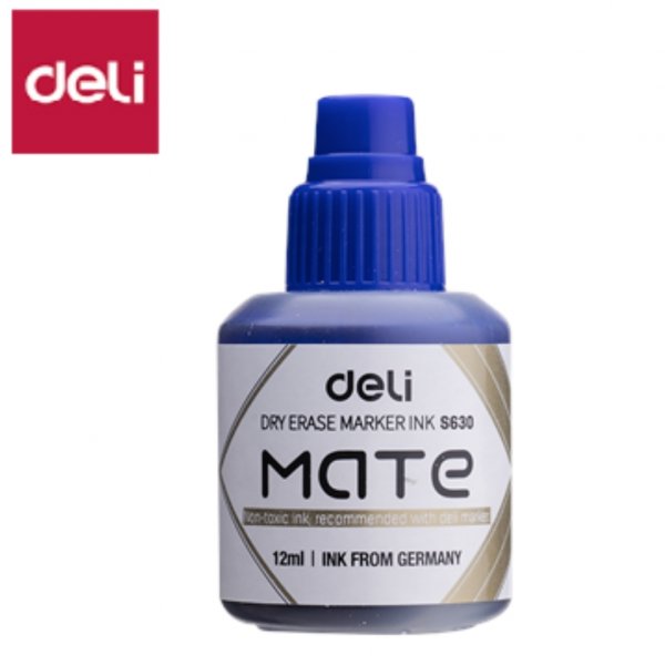 DELI S630-BL MATE WHITEBOARD MARKER INK BLU DELI S630-BL MATE WHITEBOARD MARKER INK BLU