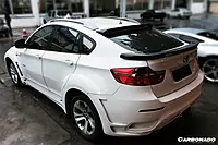 2008–2014 BMW E71 X6 & X6M HM Style Carbon Fiber Roof Spoiler