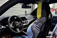 2021–2025 BMW M4 G82 / G83 Carbon Fiber Seat-Back Covers – OE Fit Interior Upgrade