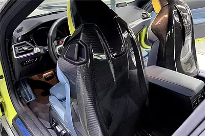 2021–2025 BMW M4 G82 / G83 Carbon Fiber Seat-Back Covers – OE Fit Interior Upgrade