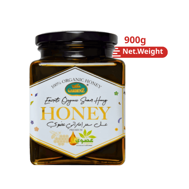 900g GARDENZ Emirati Organic Samar Honey - Certified by Dubai Municipality