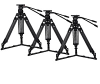 Secced  Carbon Fiber Tripod System (3Pieces)