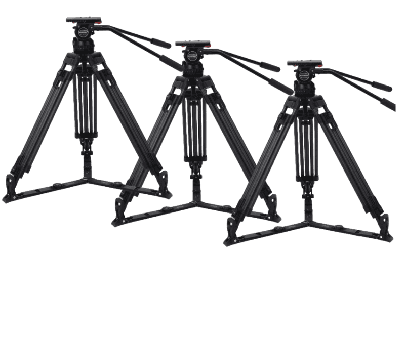 Secced  Carbon Fiber Tripod System (3Pieces)