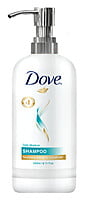 Dove Daily Moisture Shampoo Bottle with Pump, 240 ml. - 24/Case Dove Daily Moisture Shampoo Bottle with Pump, 240 ml. - 24/Case
