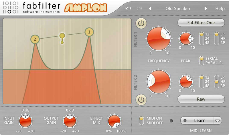 FabFilter Simplon FabFilter Simplon