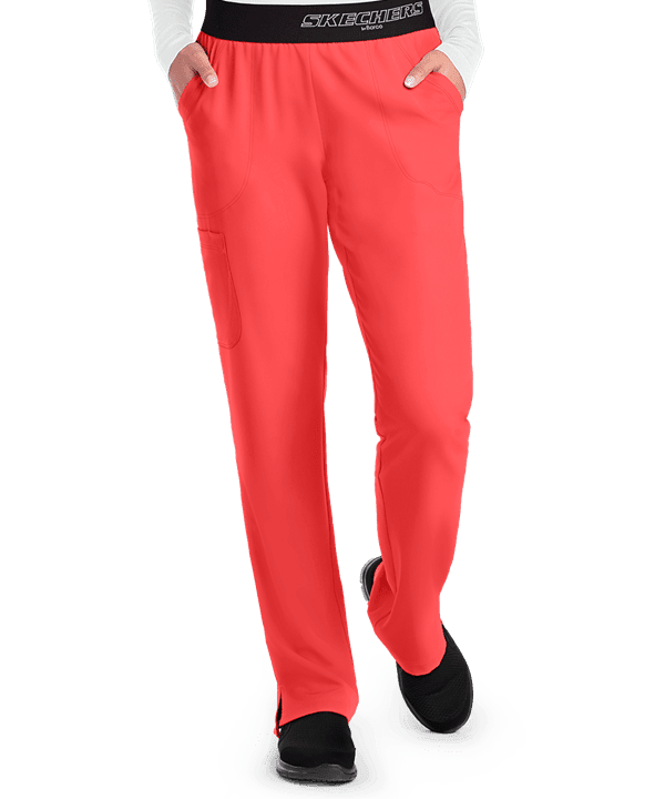 Pantalón médico Skechers Vitality estilo cargo para mujer
