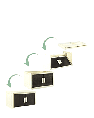 خزانة وادراج الكريستال