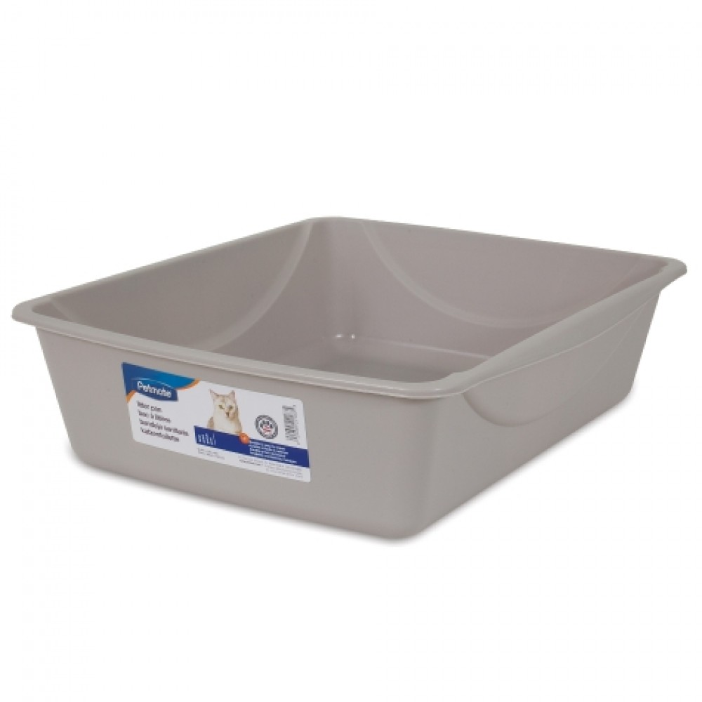 PETMATE LITTER PAN SMALL ~ MOUSE GRAY PETMATE LITTER PAN SMALL ~ MOUSE GRAY