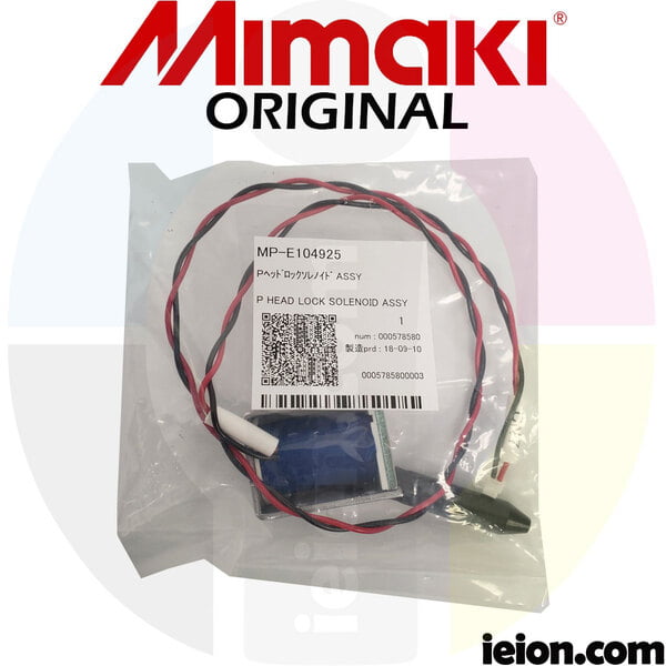 Mimaki P-Headlock Solenoid Assy - E104925 E300817 Mimaki P-Headlock Solenoid Assy - E104925 E300817