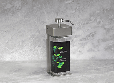 SOLera Dispensador - 440 ml - Botellas rectangulares