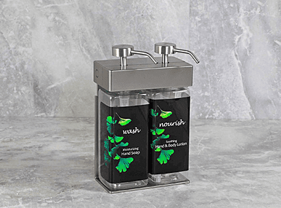 SOLera Dispensador - 440 ml - Botellas rectangulares