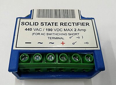 SOLID STATE RECTIFIERS