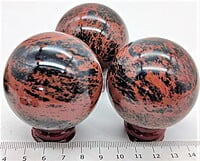 Mahogany Obsidian Sphere (India) Mahogany Obsidian Sphere (India)