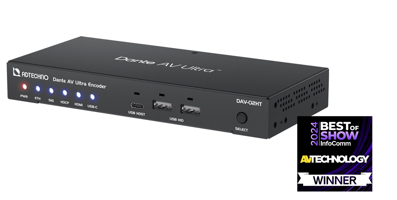 Dante AV Ultra Decoder DAV-02HR