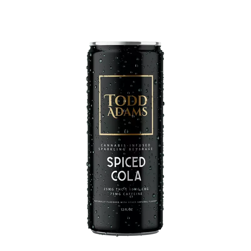 Todd Adams Spiced Cola - 16 oz Infused Beverage | Case of 24 Todd Adams Spiced Cola - 16 oz Infused Beverage | Case of 24