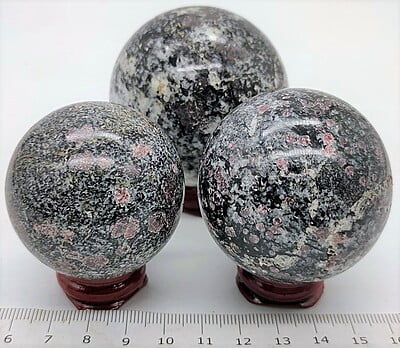 Spinel Matrix Sphere (India) 50-55mm