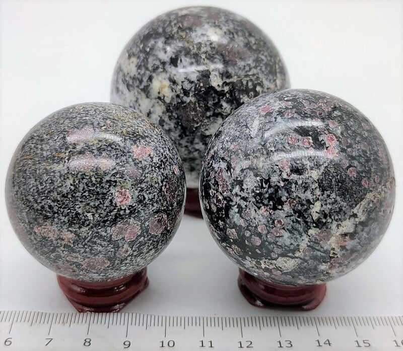 Spinel Matrix Sphere (India) 50-55mm