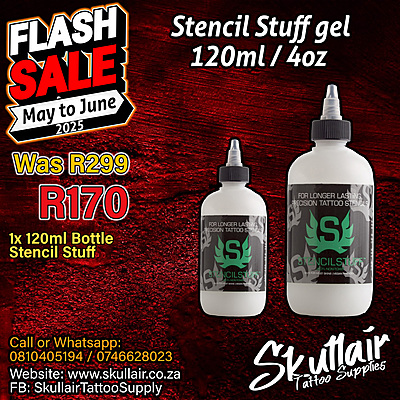 Stencil Stuff By Tattoo Stuff 120ml 4oz