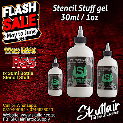 Stencil Stuff By Tattoo Stuff 30ml 1oz