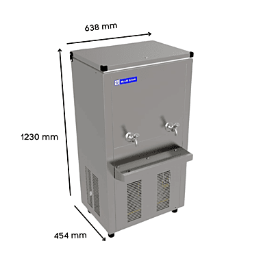Dimension of Blue Star Storage Water Cooler SWC Series-SWC4080SS