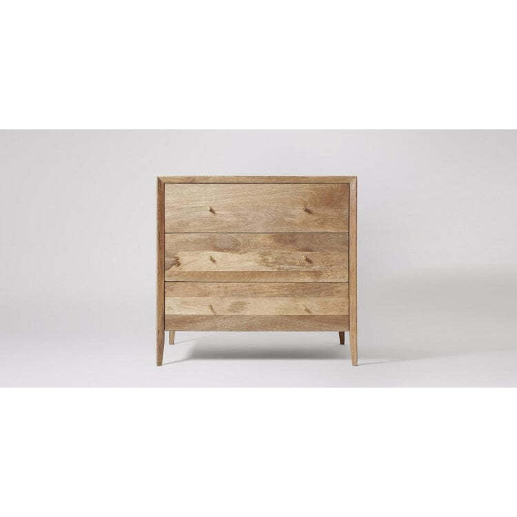 Case 3 Drawer Chest Of Drawers In Natural Case 3 Drawer Chest Of Drawers In Natural
